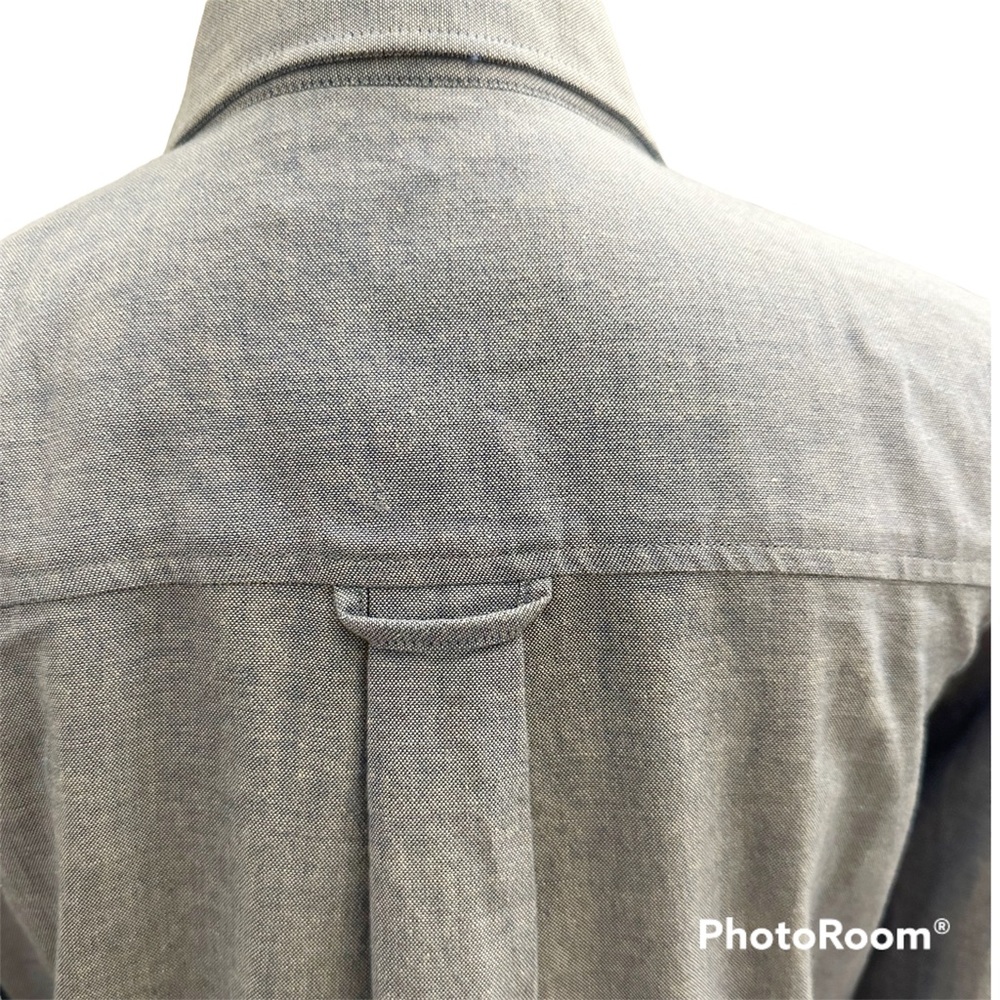 Solid & Striped Blue Chambray Button Down Shirt W… - image 8